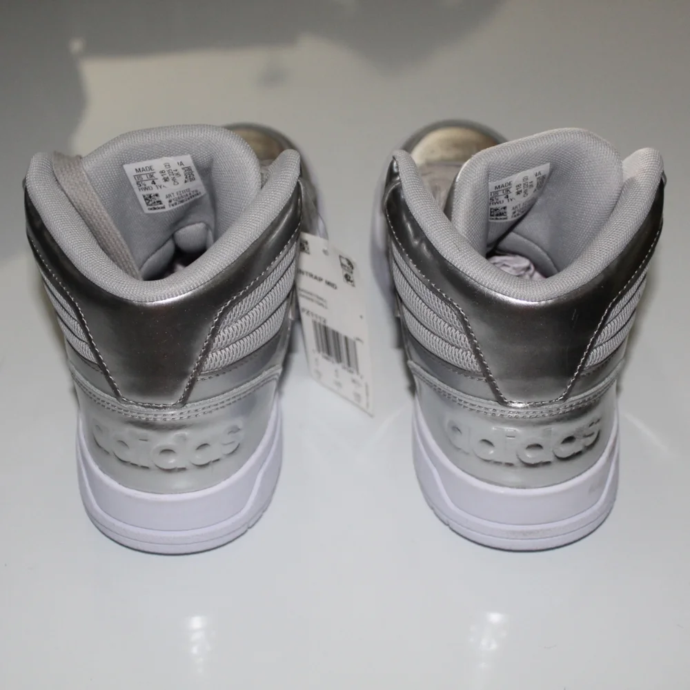 โจ๐โจ NWOB ADIDAS Entrap Mid Silver Metallic - Picture 16 of 16